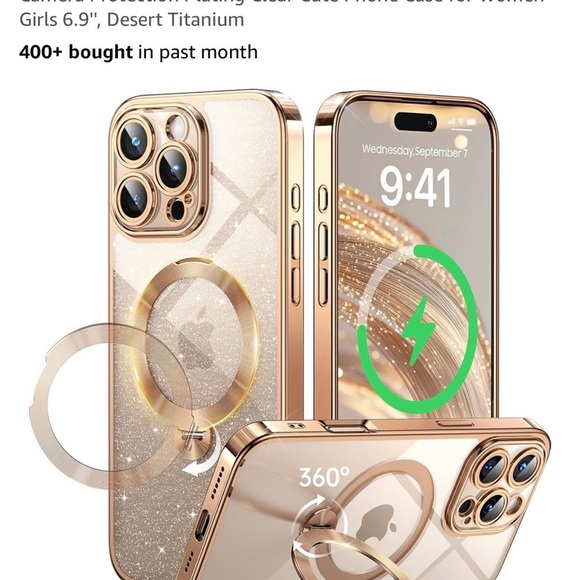 luxeon Other - 360 spin cd stand for iPhone 16 pro max
